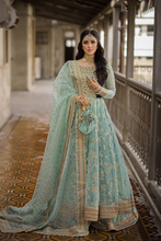 Load image into Gallery viewer, Buy Erum Khan | JAHAN VOL II LUXURY EMBROIDERED  WEDDING COLLECTION 2023 from our website. We have various PAKISTANI DRESSES ONLINE IN UK. Get your unstitched or customized PAKISATNI BOUTIQUE IN UK, USA, FRACE , QATAR, DUBAI from Lebaasonline @ SALE