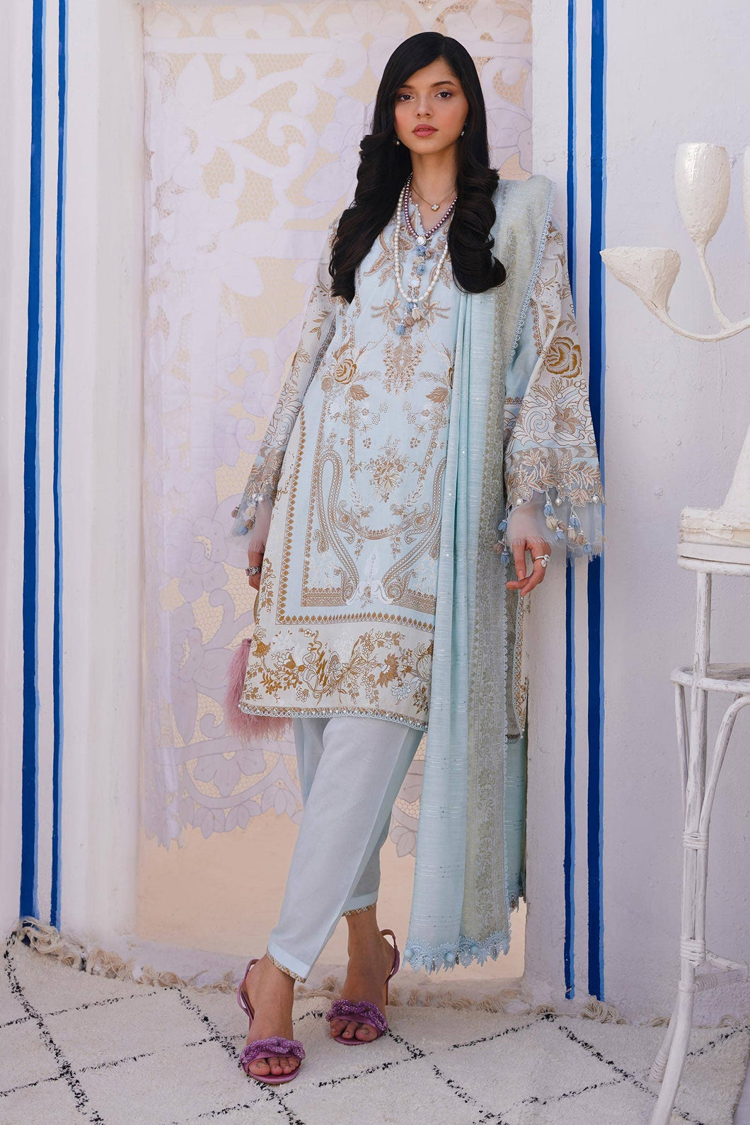 Buy Now SANA SAFINAZ Spring'24 MUZLIN Vol-1 Lawn dress in the UK  USA & Belgium Sale and reduction of Sana Safinaz Ready to Wear Party Clothes at Lebaasonline Find the latest discount price of Sana Safinaz Summer Collection’ 24 and outlet clearance stock on our website Shop Pakistani Clothing UK at our online Boutique