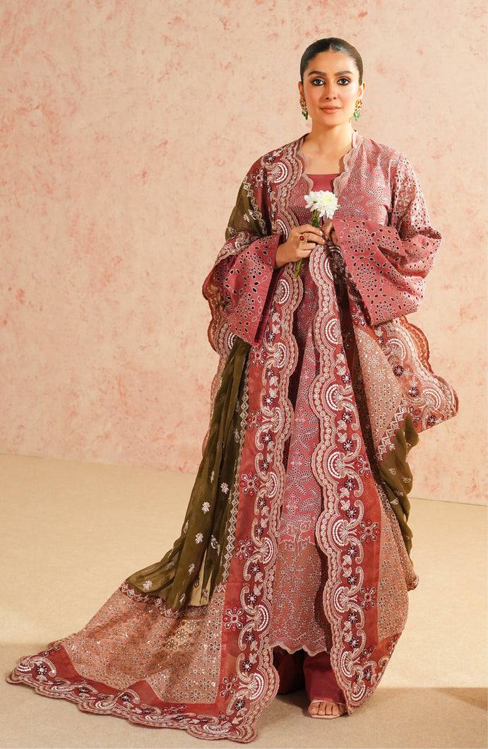 Buy MARYUM & MARIA | Premium lawn'24 - Lawn Collection 2024 from our website. We deal in all largest brands like Maria b, Shamrock Maryum N Maria Collection, Imrozia collection. This wedding season, flaunt yourself in beautiful Shamrock collection. Buy pakistani dresses in UK, USA, Manchester from Lebaasonline