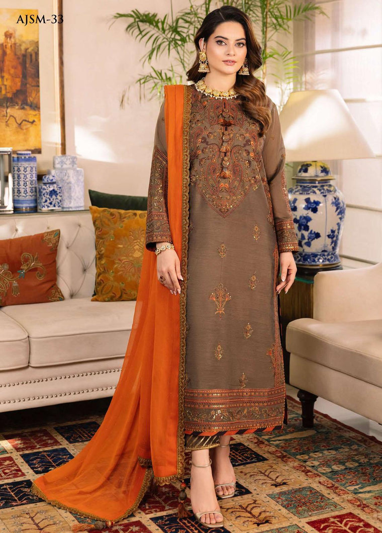 Buy Asim Jofa | MAAHRU, NOORIE & MEERUB '23  New collection of ASIM JOFA WEDDING LAWN COLLECTION 2023 from our website. We have various PAKISTANI DRESSES ONLINE IN UK, ASIM JOFA CHIFFON COLLECTION. Get your unstitched or customized PAKISATNI BOUTIQUE IN UK, USA, UAE, FRACE , QATAR, DUBAI from Lebaasonline @ Sale price.
