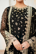 Load image into Gallery viewer, Buy Baroque | Embroidered Chiffon Unstitched 3Pc UF-4038Online at Great Price! Available For UK, France &amp; Germany. Baroque dresse from Pakistan &amp; for SALE in the UK, USA, Manchester &amp; London. Book now ready to wear &amp; unstitched. Shop Wedding, festive, summer or winter branded outfits from Lebaasonline 