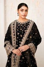 Load image into Gallery viewer, Buy Baroque | Embroidered Chiffon Unstitched 3Pc UF-4038Online at Great Price! Available For UK, France &amp; Germany. Baroque dresse from Pakistan &amp; for SALE in the UK, USA, Manchester &amp; London. Book now ready to wear &amp; unstitched. Shop Wedding, festive, summer or winter branded outfits from Lebaasonline 