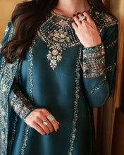 Load image into Gallery viewer, Buy MUSHQ | Zarminay 2026-Pret - "Cyra" Designer Dresses Is an exclusively available for online UK @lebaasonline. PAKISTANI WEDDING DRESSES ONLINE UK can be customized at Pakistani designer boutique in USA, UK, France, Dubai, Saudi, London. Get Pakistani &amp; Indian velvet BRIDAL DRESSES ONLINE USA at Lebaasonline.