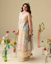 Load image into Gallery viewer, Buy MUSHQ | Soleil 2026-Prints - "Bellarosa " Designer Dresses Is an exclusively available for online UK @lebaasonline. PAKISTANI WEDDING DRESSES ONLINE UK can be customized at Pakistani designer boutique in USA, UK, France, Dubai, Saudi, London. Get Pakistani &amp; Indian velvet BRIDAL DRESSES ONLINE USA at Lebaasonline.
