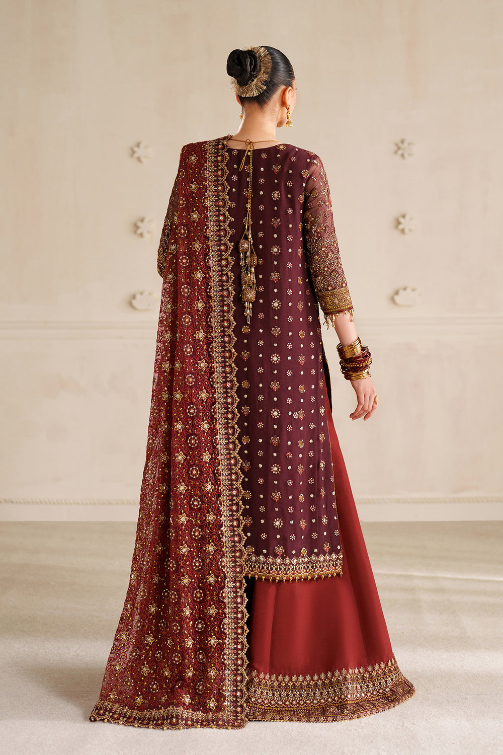 Baroque |  EMBROIDERED CHIFFON CH14-07