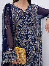 Load image into Gallery viewer, GULAAL | Maeri Luxury Chiffion '26 | Lueur Pakistani designer dress is available @lebaasonline. The Pakistani Wedding dresses of Maria B, Gulaal can be customized for Bridal/party wear. Get express shipping in UK, USA, France, Germany for Asian Outfits USA. Maria B Sale online can be availed here!!
