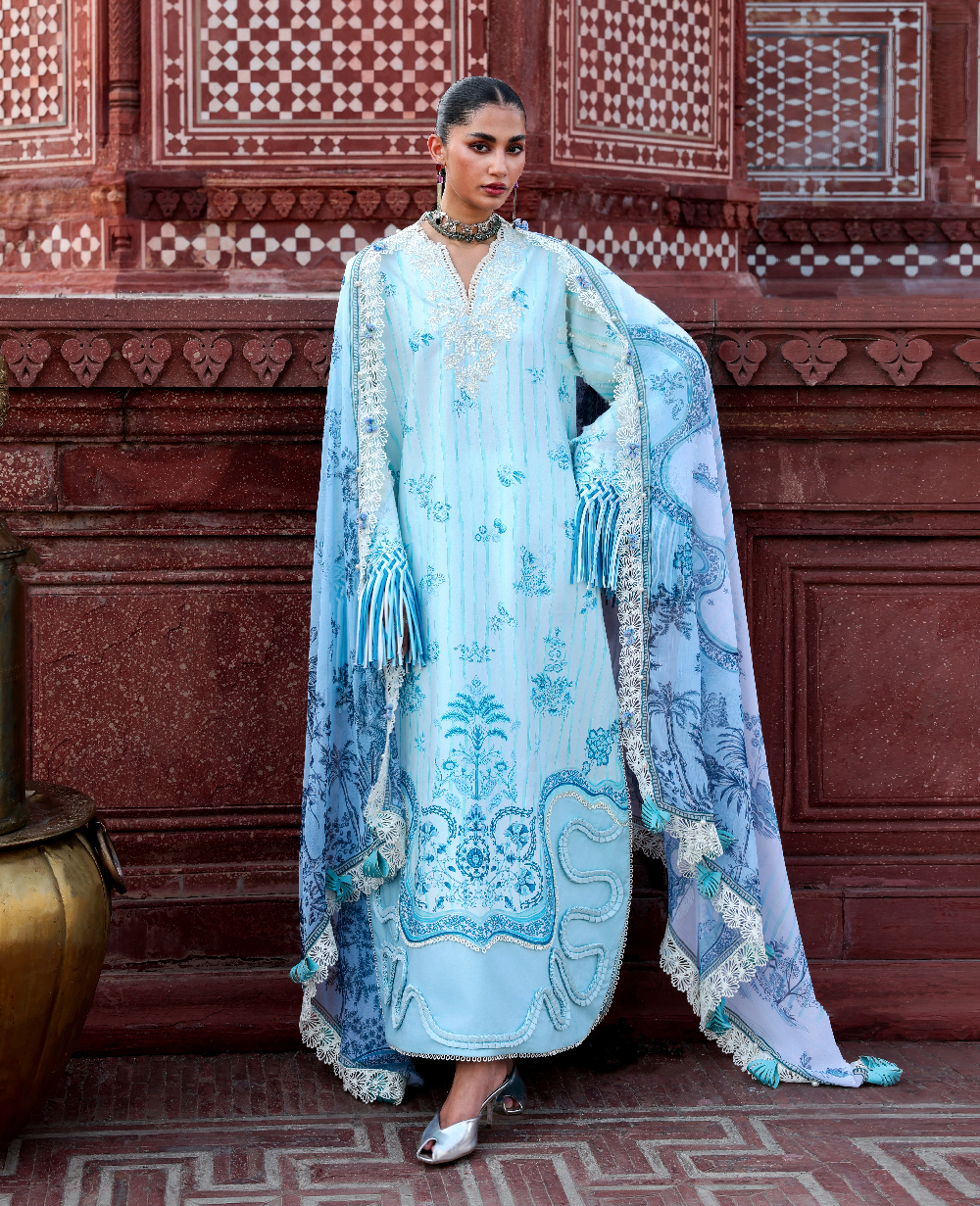 Buy Republic Womenswear | NEOMA Summer Prints '26 | Elarya wear for the Pakistani look. The heavy embroidery salwar kameez, Designer designs of Republic women's wear, Maria B, Asim Jofa, Crimson are available in our Pakistani designer boutique. Get Velvet suits in UK USA, UAE, France from Lebaasonline @ Sale Prize.
