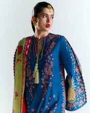 Load image into Gallery viewer, Buy jugnu by Hussain Rehar Embroidered 3pc suit from Lebaasonline delivery available in UK USA France Germany and other countries. Shop summer winter and wedding season outfits. 