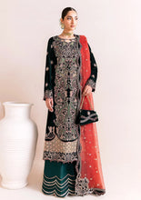 Load image into Gallery viewer, Buy Alizeh-Makhmal 25 | Luxury Velvet - AF-VLT#2227- Luxury VELVET. Online at Great Price! Available For UK, France &amp; Germany. Baroque dresse from Pakistan &amp; for SALE in the UK, USA, Manchester &amp; London. Book now ready to wear &amp; unstitched. Shop Wedding, festive, summer or winter branded outfits from Lebaasonline 