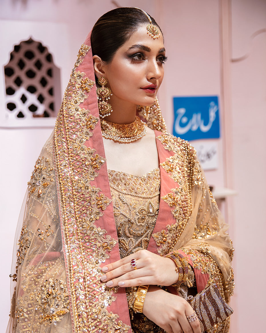 Buy Gulaal Bridal collection | Mehtab B-10 Dress from Lebaasonline Pakistani Clothes Stockist in the UK @ best price- SALE Shop Gulaal Bridal 2026, Maria B Lawn 2025 Summer Suit, Pakistani Clothes Online UK for Wedding, Bridal Wear Indian & Pakistani Summer Dresses by Gulaal in the UK & USA at LebaasOnline