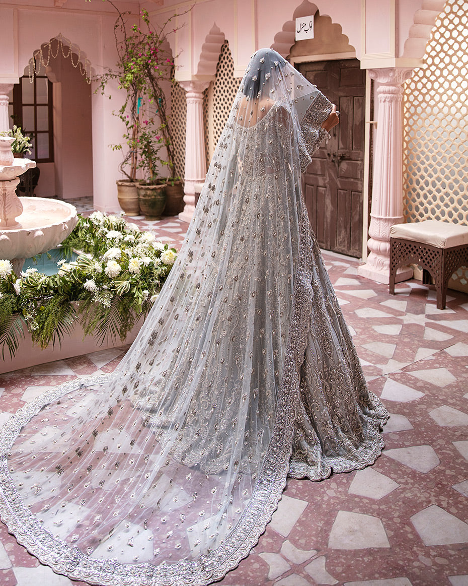 Buy Gulaal Bridal collection | Nur B-09 Dress from Lebaasonline Pakistani Clothes Stockist in the UK @ best price- SALE Shop Gulaal Bridal 2026, Maria B Lawn 2025 Summer Suit, Pakistani Clothes Online UK for Wedding, Bridal Wear Indian & Pakistani Summer Dresses by Gulaal in the UK & USA at LebaasOnline