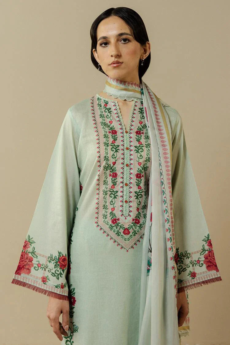 Buy Zara Shahjahan | Coco prints Drop III - 2026( ISMERIA -8B) Pakistani Embroidered Clothes For Women at Our Online Designer Boutique UK, Indian & Pakistani Wedding dresses online UK, Asian Clothes UK Jazmin Suits USA, Baroque Chiffon Collection 2026 & Eid Collection Outfits in USA on express shipping available @ Lebaasonline.