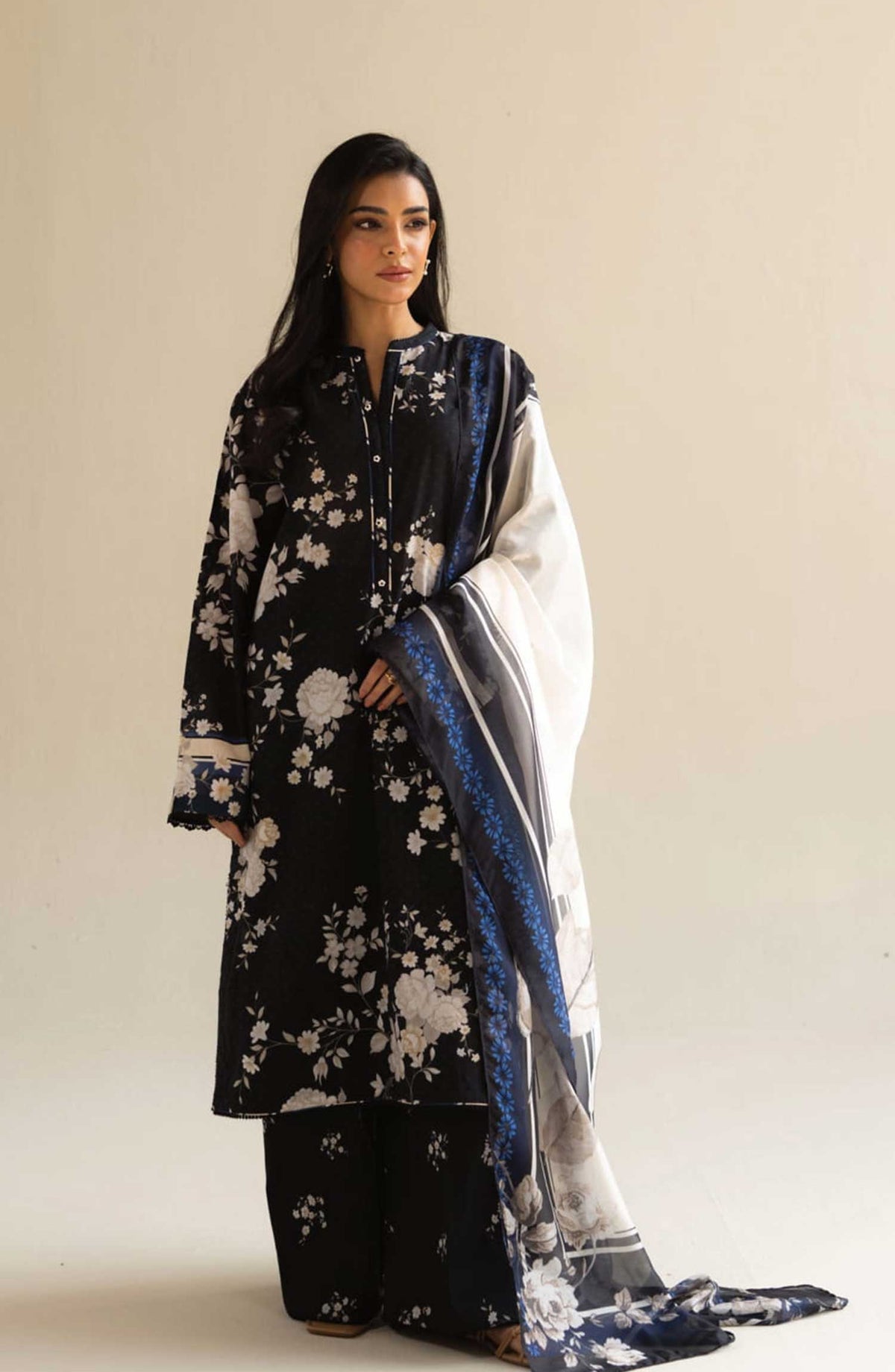 Buy Zara Shahjahan | Coco printed Lawn 2026( D-5B Mia) Pakistani Embroidered Clothes For Women at Our Online Designer Boutique UK, Indian & Pakistani Wedding dresses online UK, Asian Clothes UK Jazmin Suits USA, Baroque Chiffon Collection 2025 & Eid Collection Outfits in USA on express shipping available @ Lebaasonline.