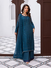 Load image into Gallery viewer, GULAAL | Maeri Luxury Chiffion Unstitched '26 | Mist Pakistani designer dress is available @lebaasonline. The Pakistani Wedding dresses of Maria B, Gulaal can be customized for Bridal/party wear. Get express shipping in UK, USA, France, Germany for Asian Outfits USA. Maria B Sale online can be availed here!!