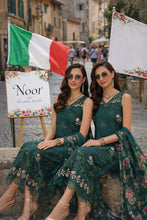 Load image into Gallery viewer, Buy Noor Luxury Eid Schiffli Laserkari '26 - Vol 2 | D10 - Emerald Jewel Lawn Suit from Lebaasonline Largest Pakistani Clothes Stockist in the UK Shop Noor Pakistani Lawn 2026 EID COLLECTION Saira Shakira COLLECTION 2026 Afrozeh EID COLLECTION '26 ONLINE UK for Wedding, Party  NIKAH OUTFIT Indian &amp; Pakistani Summer Dresses UK USA UAE DUBAI Manchester 