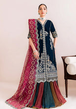 Load image into Gallery viewer, Buy Alizeh-Makhmal 25 | Luxury Velvet - AF-VLT#2222- Luxury VELVET. Online at Great Price! Available For UK, France &amp; Germany. Baroque dresse from Pakistan &amp; for SALE in the UK, USA, Manchester &amp; London. Book now ready to wear &amp; unstitched. Shop Wedding, festive, summer or winter branded outfits from Lebaasonline 