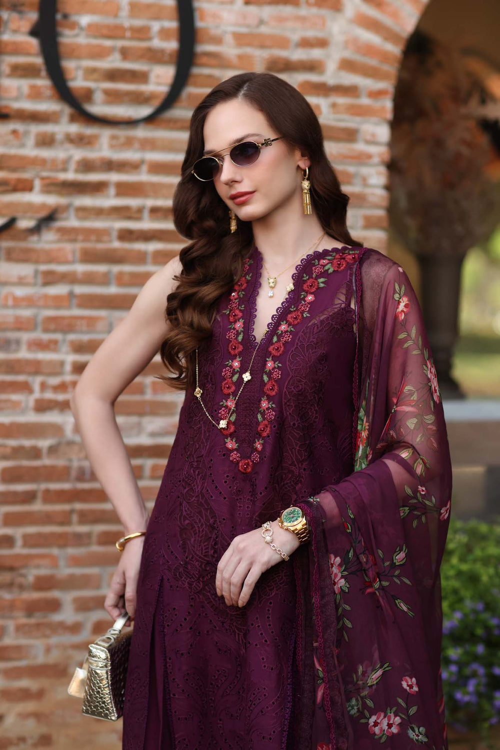 Buy Noor Luxury Eid Schiffli Laserkari '26 - Vol 2 | D10 - Palm Royal Lawn Suit from Lebaasonline Largest Pakistani Clothes Stockist in the UK Shop Noor Pakistani Lawn 2026 EID COLLECTION Saira Shakira COLLECTION 2026 Afrozeh EID COLLECTION '26 ONLINE UK for Wedding, Party  NIKAH OUTFIT Indian & Pakistani Summer Dresses UK USA UAE DUBAI Manchester 