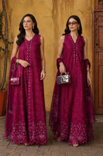 Load image into Gallery viewer, Buy Noor Luxury Eid Schiffli Laserkari '26 - Vol 2 | D4 -Fuchia Élégance Lawn Suit from Lebaasonline Largest Pakistani Clothes Stockist in the UK Shop Noor Pakistani Lawn 2026 EID COLLECTION Saira Shakira COLLECTION 2026 Afrozeh EID COLLECTION '26 ONLINE UK for Wedding, Party  NIKAH OUTFIT Indian &amp; Pakistani Summer Dresses UK USA UAE DUBAI Manchester 