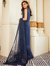 Load image into Gallery viewer, Buy Baroque | Embroidered Chiffon 3 Piece Suit BQ19-02 Delph - Collection 2025 Online at Great Price! Available For UK, France &amp; Germany. Baroque dresse from Pakistan &amp; for SALE in the UK, USA, Manchester &amp; London. Book now ready to wear &amp; unstitched. Shop Wedding, festive, summer or winter branded outfits from Lebaasonline 