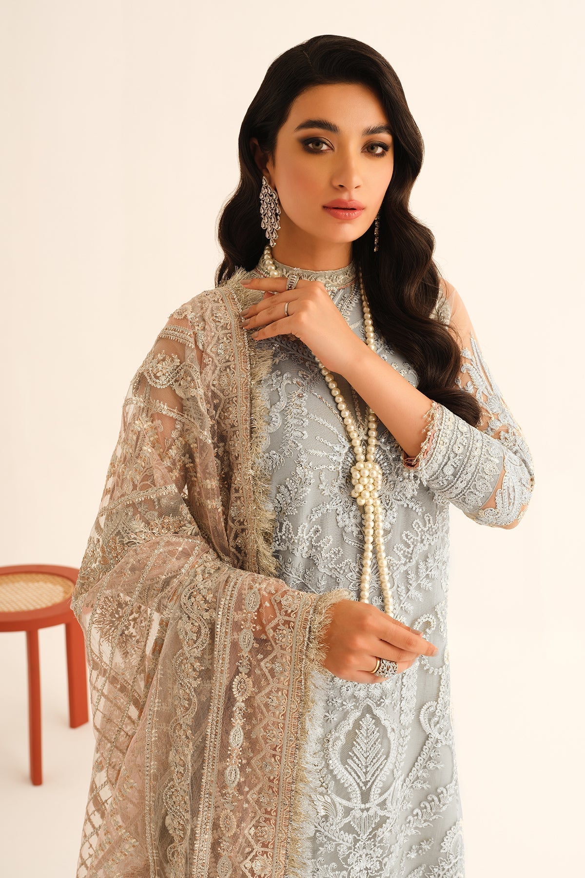  Buy Baroque | Embroidered Net Unstitched 3Pc BQU-PR-D680 Collection 2025 Online at Great Price! Available For UK, France & Germany. Baroque dresse from Pakistan & for SALE in the UK, USA, Manchester & London. Book now ready to wear & unstitched