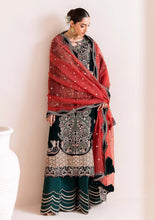 Load image into Gallery viewer, Buy Alizeh-Makhmal 25 | Luxury Velvet - AF-VLT#2227- Luxury VELVET. Online at Great Price! Available For UK, France &amp; Germany. Baroque dresse from Pakistan &amp; for SALE in the UK, USA, Manchester &amp; London. Book now ready to wear &amp; unstitched. Shop Wedding, festive, summer or winter branded outfits from Lebaasonline 
