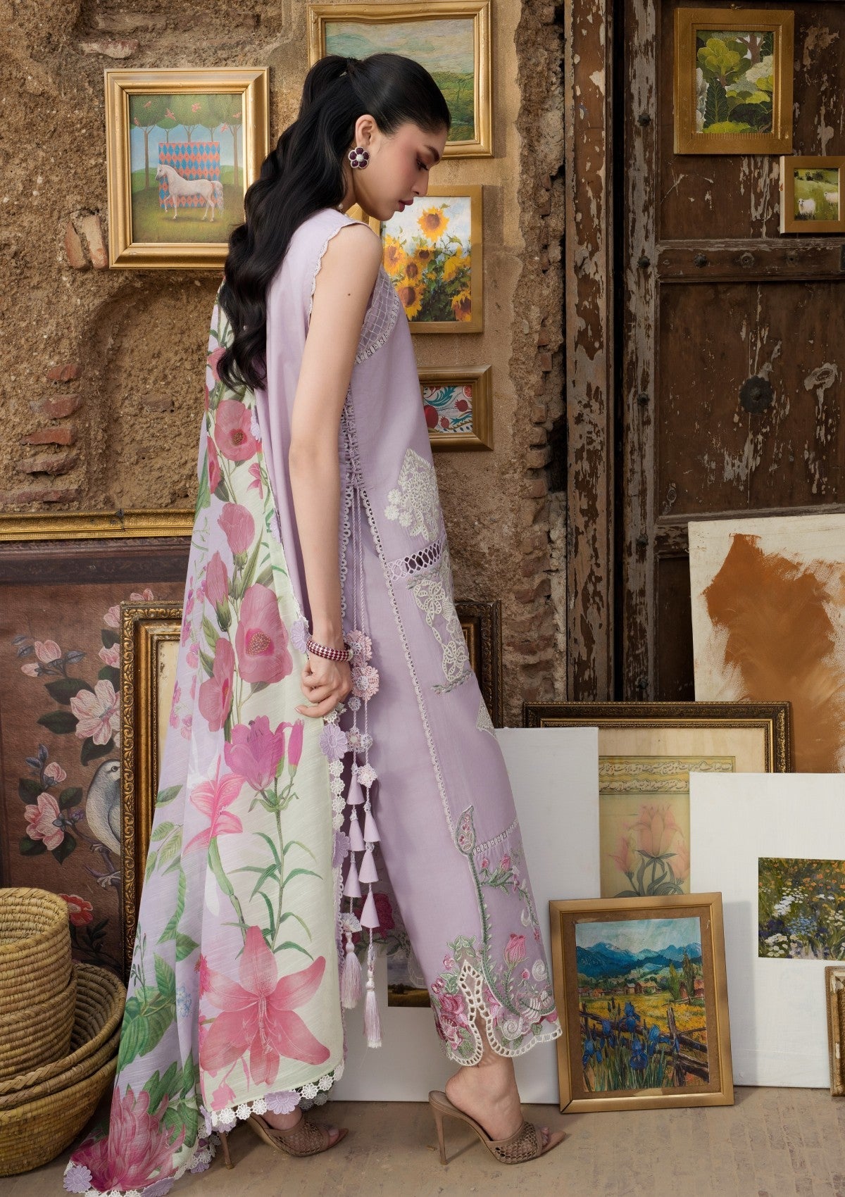 Buy SAIRA SHAKIRA BLOOM LAWN 2026 (Iris-8A) for Eid dress from our official website We are the no. 1 stockists in the world for Crimson Luxury, Maria B Ready to wear. All Pakistani dresses customization and Ready to Wear dresses are easily available in Spain, UK Austria from Lebaasonline at best price.