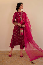 Load image into Gallery viewer, Buy Baroque | Embroidered Chiffon Unstitched 3Pc UF-394. Online at Great Price! Available For UK, France &amp; Germany. Baroque dresse from Pakistan &amp; for SALE in the UK, USA, Manchester &amp; London. Book now ready to wear &amp; unstitched. Shop Wedding, festive, summer or winter branded outfits from Lebaasonline 