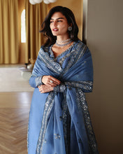 Load image into Gallery viewer, Buy MUSHQ | Zarminay 2026-Pret - "Auren" Designer Dresses Is an exclusively available for online UK @lebaasonline. PAKISTANI WEDDING DRESSES ONLINE UK can be customized at Pakistani designer boutique in USA, UK, France, Dubai, Saudi, London. Get Pakistani &amp; Indian velvet BRIDAL DRESSES ONLINE USA at Lebaasonline.