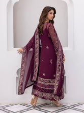 Load image into Gallery viewer, GULAAL | Maeri Luxury Chiffion '26 | Etincelle Pakistani designer dress is available @lebaasonline. The Pakistani Wedding dresses of Maria B, Gulaal can be customized for Bridal/party wear. Get express shipping in UK, USA, France, Germany for Asian Outfits USA. Maria B Sale online can be availed here!!