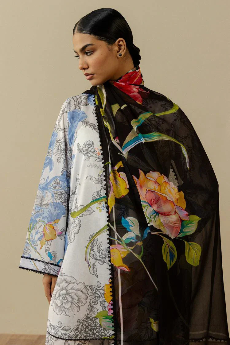Buy Zara Shahjahan | Coco prints Drop III - 2026( Flora-2A) Pakistani Embroidered Clothes For Women at Our Online Designer Boutique UK, Indian & Pakistani Wedding dresses online UK, Asian Clothes UK Jazmin Suits USA, Baroque Chiffon Collection 2026 & Eid Collection Outfits in USA on express shipping available @ Lebaasonline.