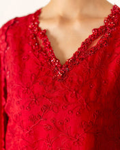 Load image into Gallery viewer, Buy MUSHQ | Zarminay 2026-Pret - "Rubea" Designer Dresses Is an exclusively available for online UK @lebaasonline. PAKISTANI WEDDING DRESSES ONLINE UK can be customized at Pakistani designer boutique in USA, UK, France, Dubai, Saudi, London. Get Pakistani &amp; Indian velvet BRIDAL DRESSES ONLINE USA at Lebaasonline.