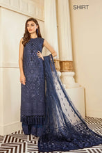 Load image into Gallery viewer, Buy Baroque | Embroidered Chiffon 3 Piece Suit BQ19-02 Delph - Collection 2025 Online at Great Price! Available For UK, France &amp; Germany. Baroque dresse from Pakistan &amp; for SALE in the UK, USA, Manchester &amp; London. Book now ready to wear &amp; unstitched. Shop Wedding, festive, summer or winter branded outfits from Lebaasonline 