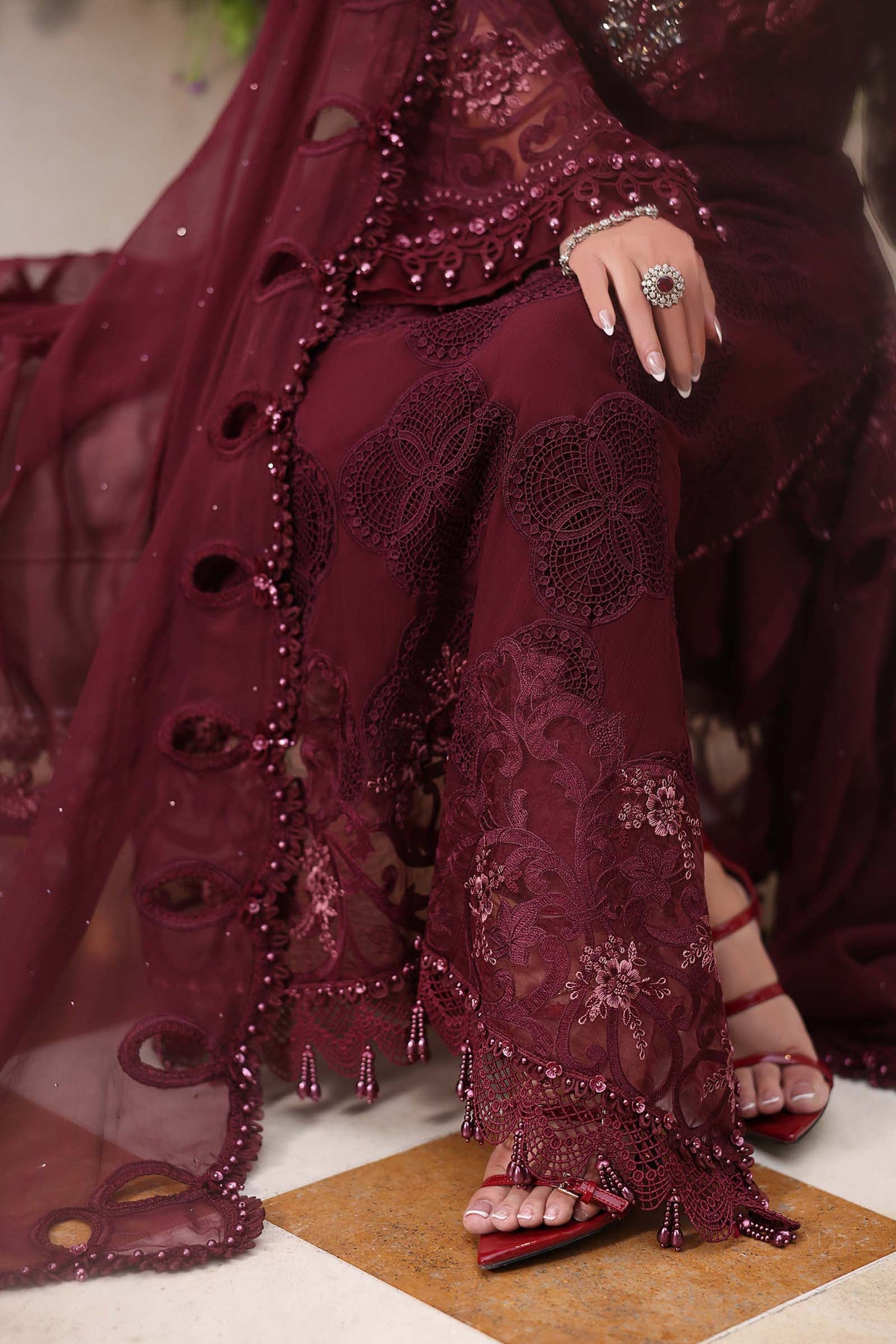 MPC-26-108-Burgundy MARIA B AT LEBAASONLINE - LebaasOnline 