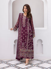 Load image into Gallery viewer, GULAAL | Maeri Luxury Chiffion '26 | Etincelle Pakistani designer dress is available @lebaasonline. The Pakistani Wedding dresses of Maria B, Gulaal can be customized for Bridal/party wear. Get express shipping in UK, USA, France, Germany for Asian Outfits USA. Maria B Sale online can be availed here!!