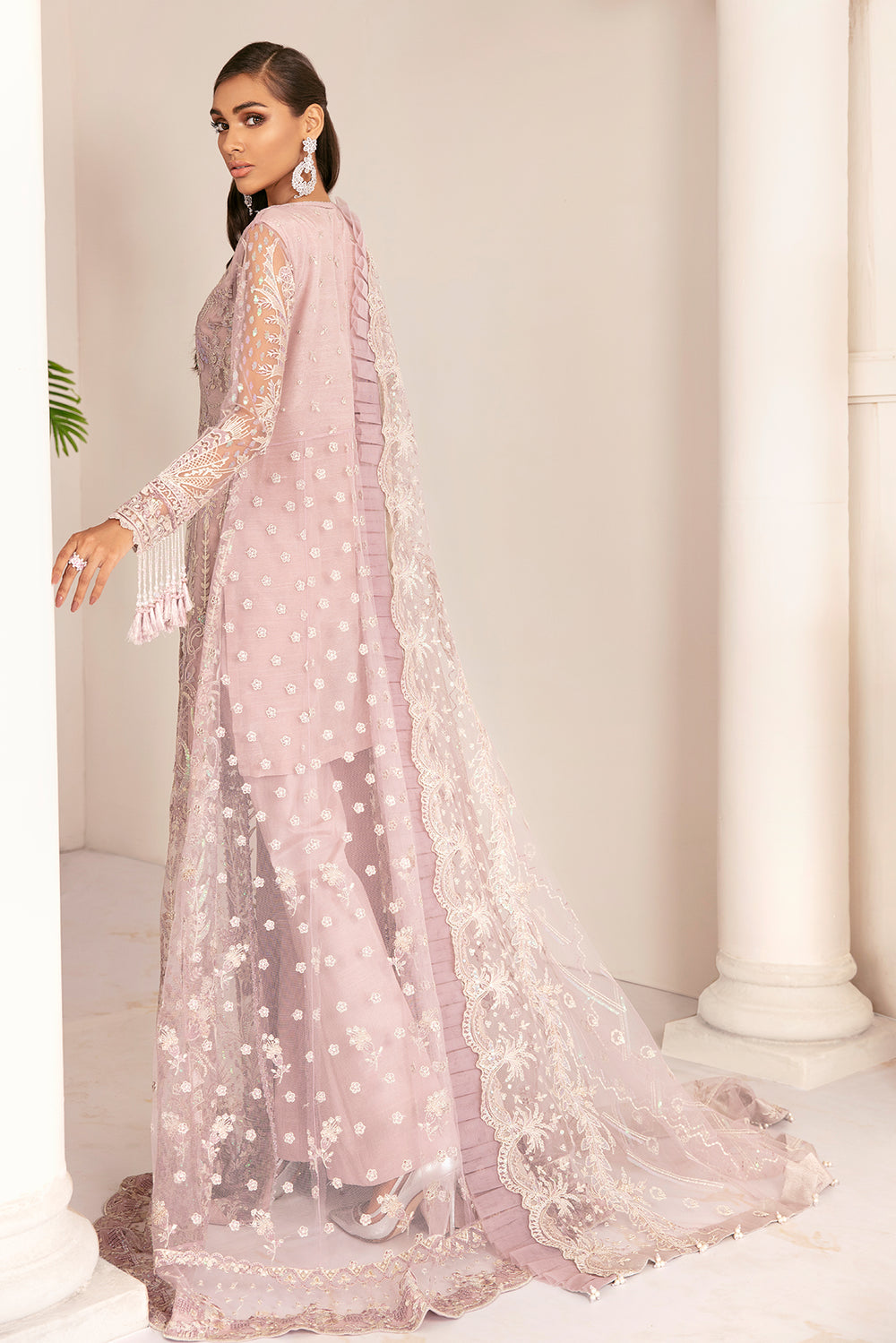Buy Baroque | EMBROIDERED NET CH08-01 UNSTITCHED- Collection 2025 Online at Great Price! Available For UK, France & Germany. Baroque dresse from Pakistan & for SALE in the UK, USA, Manchester & London. Book now ready to wear & unstitched. Shop Wedding, festive, summer or winter branded outfits from Lebaasonline 