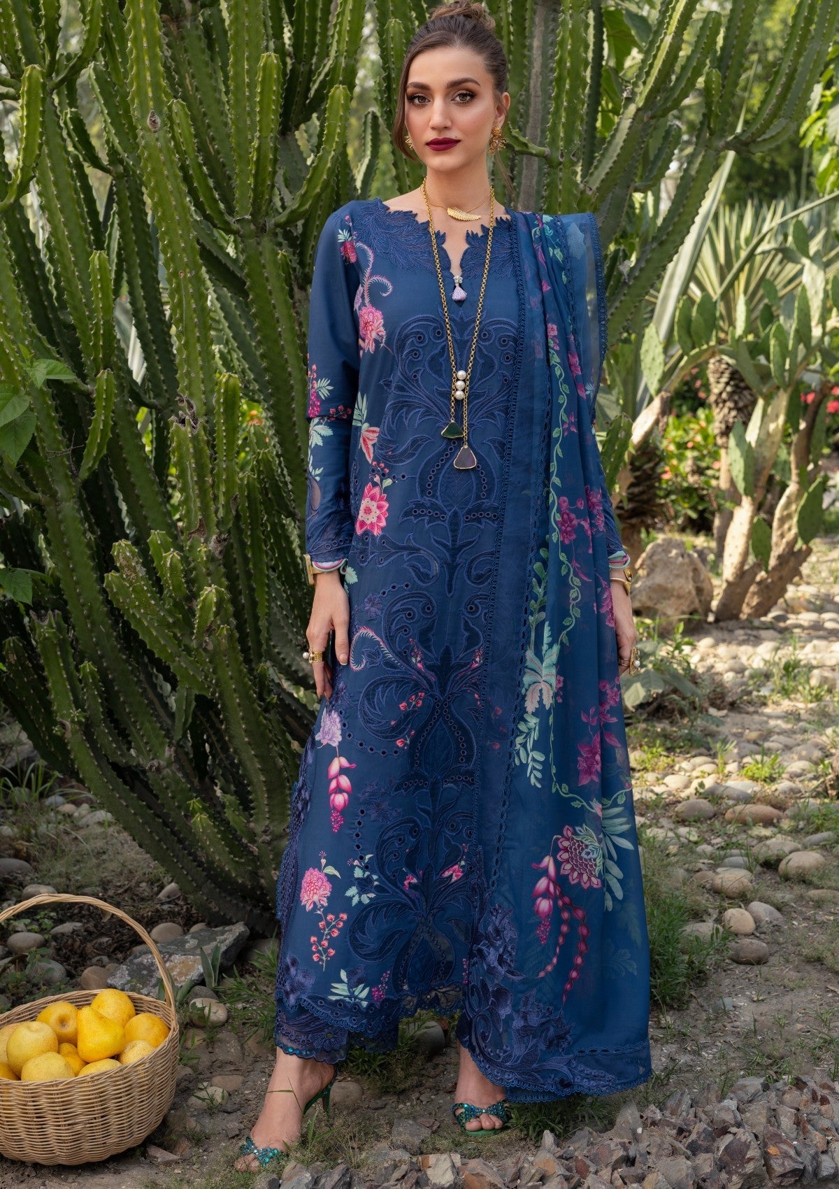 Buy SAIRA SHAKIRA BLOOM LAWN 2026 (ZELIE-4A) for Eid dress from our official website We are the no. 1 stockists in the world for Crimson Luxury, Maria B Ready to wear. All Pakistani dresses customization and Ready to Wear dresses are easily available in Spain, UK Austria from Lebaasonline at best price.