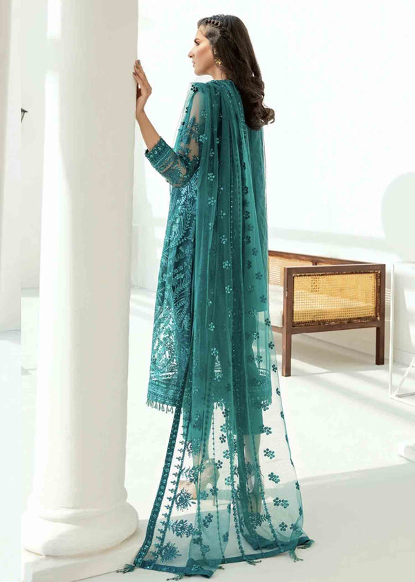 Buy Baroque | BQU-CILANTRO. Online at Great Price! Available For UK, France & Germany. Baroque dresse from Pakistan & for SALE in the UK, USA, Manchester & London. Book now ready to wear & unstitched. Shop Wedding, festive, summer or winter branded outfits from Lebaasonline 
