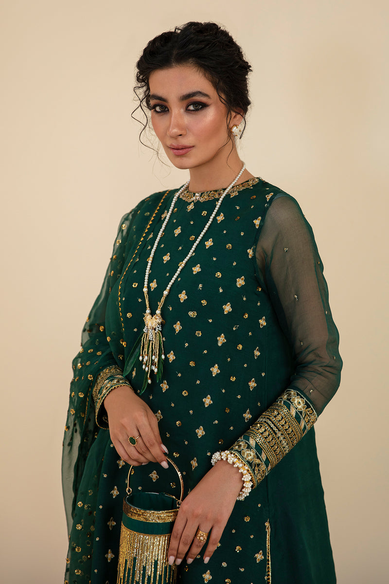 Buy Baroque | Embroidered Chiffon Unstitched 3Pc UF-395. Online at Great Price! Available For UK, France & Germany. Baroque dresse from Pakistan & for SALE in the UK, USA, Manchester & London. Book now ready to wear & unstitched. Shop Wedding, festive, summer or winter branded outfits from Lebaasonline 