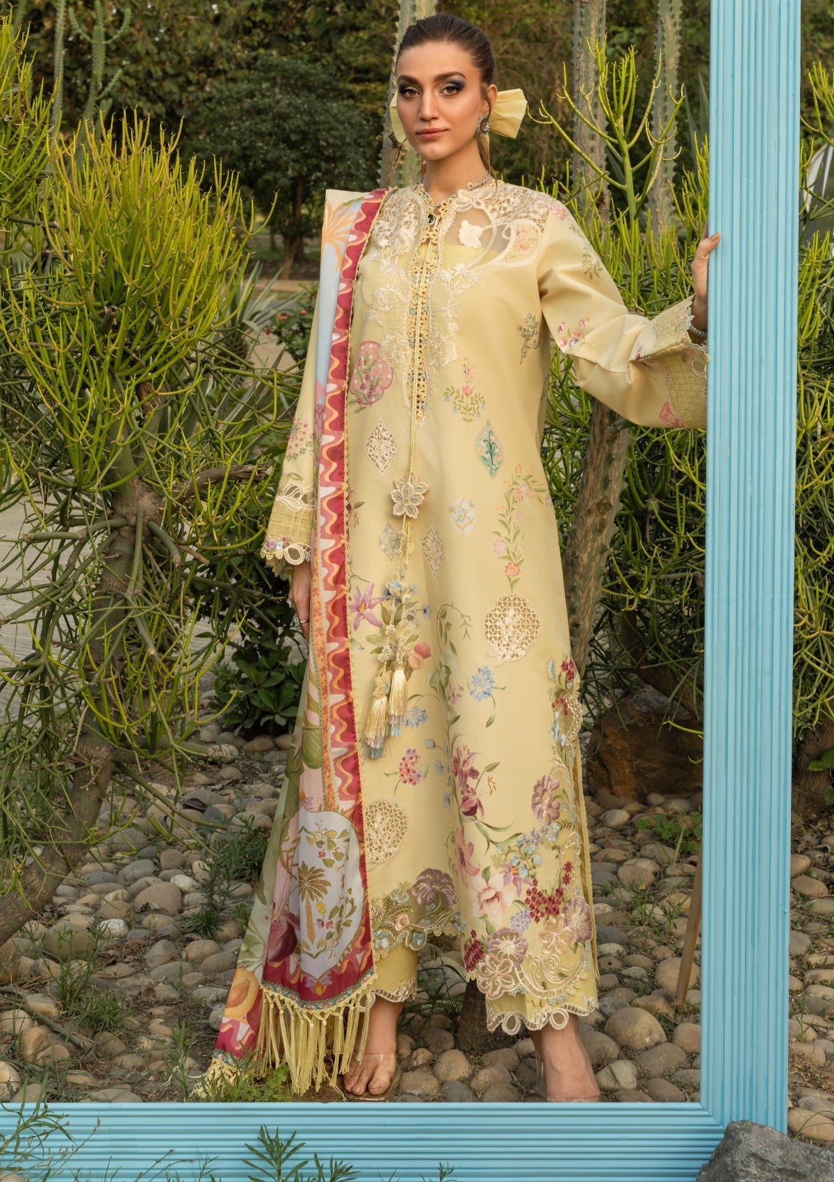 Buy SAIRA SHAKIRA BLOOM LAWN 2026 (Maelle-6B) for Eid dress from our official website We are the no. 1 stockists in the world for Crimson Luxury, Maria B Ready to wear. All Pakistani dresses customization and Ready to Wear dresses are easily available in Spain, UK Austria from Lebaasonline at best price.