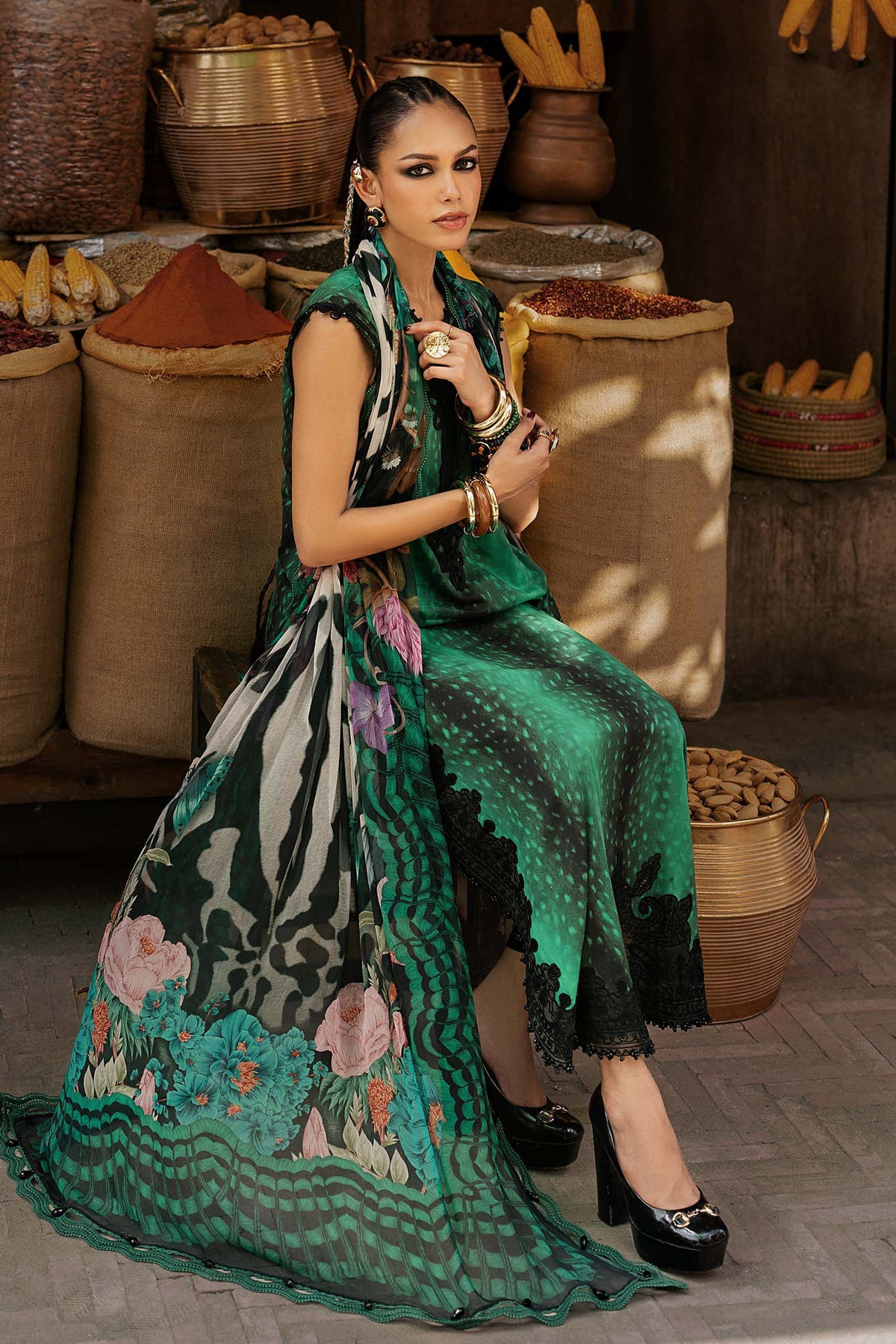 Maria B | M Prints Fall 2026 | MPT-3105-A