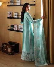 Load image into Gallery viewer, Buy MUSHQ | Zarminay 2026-Pret - "Neyla" Designer Dresses Is an exclusively available for online UK @lebaasonline. PAKISTANI WEDDING DRESSES ONLINE UK can be customized at Pakistani designer boutique in USA, UK, France, Dubai, Saudi, London. Get Pakistani &amp; Indian velvet BRIDAL DRESSES ONLINE USA at Lebaasonline.