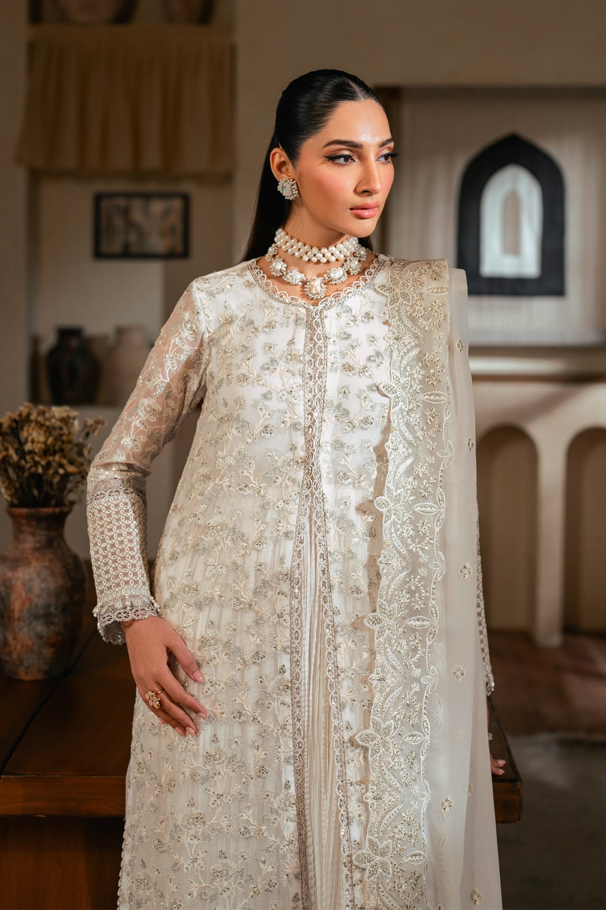Buy Xenia | Formal Collection - Xenia - XF-04 SERENIA Online at Great Price! Available For UK, France & Germany. Baroque dresse from Pakistan & for SALE in the UK, USA, Manchester & London. Book now ready to wear & unstitched. Shop Wedding, festive, summer or winter branded outfits from Lebaasonline 