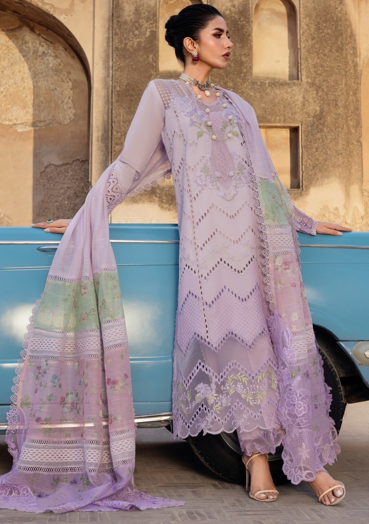 Buy SAIRA SHAKIRA BLOOM LAWN 2026 (Ambre-7B) for Eid dress from our official website We are the no. 1 stockists in the world for Crimson Luxury, Maria B Ready to wear. All Pakistani dresses customization and Ready to Wear dresses are easily available in Spain, UK Austria from Lebaasonline at best price.