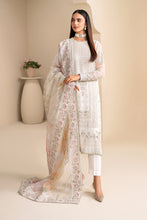 Load image into Gallery viewer, Buy Baroque | Embroidered Chiffon Unstitched 3Pc UF-623 Online at Great Price! Available For UK, France &amp; Germany. Baroque dresse from Pakistan &amp; for SALE in the UK, USA, Manchester &amp; London. Book now ready to wear &amp; unstitched. Shop Wedding, festive, summer or winter branded outfits from Lebaasonline 