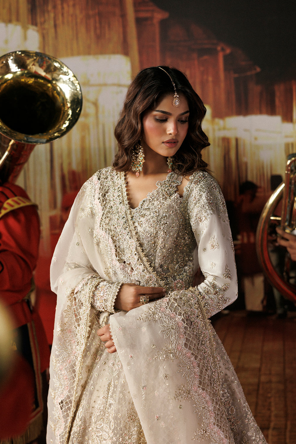 Afrozeh Shehnai Wedding Formals 26 Mannat bridal guest dress