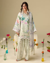 Load image into Gallery viewer, Buy MUSHQ | Soleil 2026-Prints - "vanilla lush" Designer Dresses Is an exclusively available for online UK @lebaasonline. PAKISTANI WEDDING DRESSES ONLINE UK can be customized at Pakistani designer boutique in USA, UK, France, Dubai, Saudi, London. Get Pakistani &amp; Indian velvet BRIDAL DRESSES ONLINE USA at Lebaasonline.