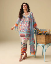 Load image into Gallery viewer, Buy MUSHQ | Soleil 2026-Prints - "Eden Whisper " Designer Dresses Is an exclusively available for online UK @lebaasonline. PAKISTANI WEDDING DRESSES ONLINE UK can be customized at Pakistani designer boutique in USA, UK, France, Dubai, Saudi, London. Get Pakistani &amp; Indian velvet BRIDAL DRESSES ONLINE USA at Lebaasonline.