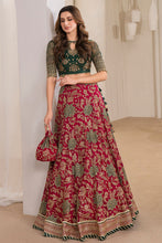 Load image into Gallery viewer, Buy Jazmin | EMBROIDERED CHIFFON WF'24-03. Online at Great Price! Available For UK, France &amp; Germany. Baroque dresse from Pakistan &amp; for SALE in the UK, USA, Manchester &amp; London. Book now ready to wear &amp; unstitched. Shop Wedding, festive, summer or winter branded outfits from Lebaasonline 