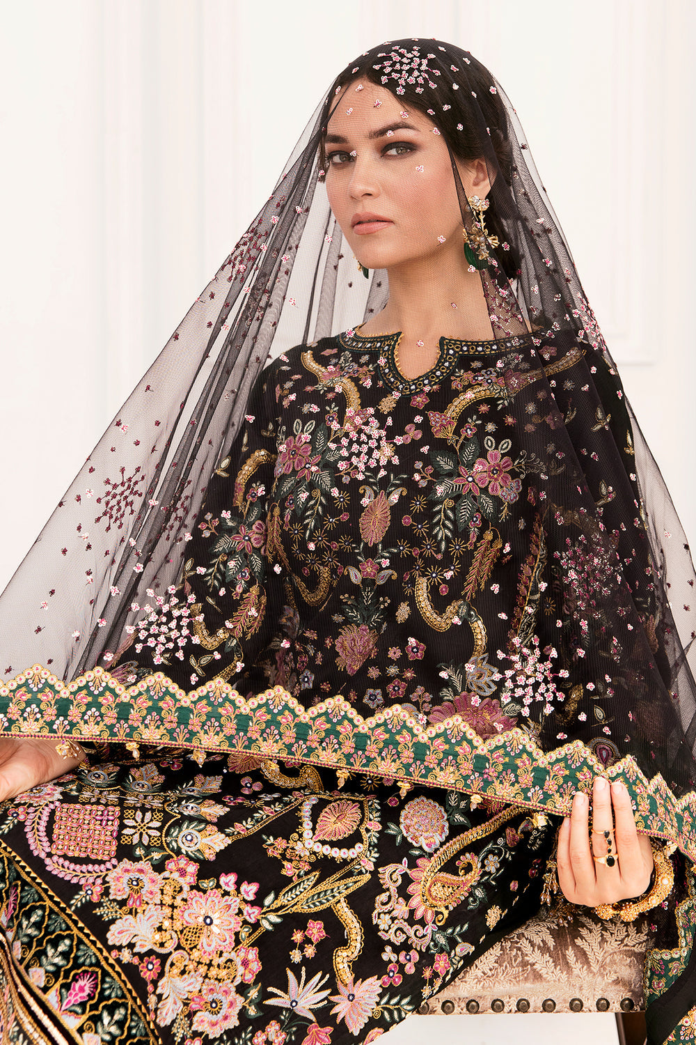 Buy Baroque | EMBROIDERED SILK CH11-04 UNSTITCHED- Collection 2025 Online at Great Price! Available For UK, France & Germany. Baroque dresse from Pakistan & for SALE in the UK, USA, Manchester & London. Book now ready to wear & unstitched. Shop Wedding, festive, summer or winter branded outfits from Lebaasonline 