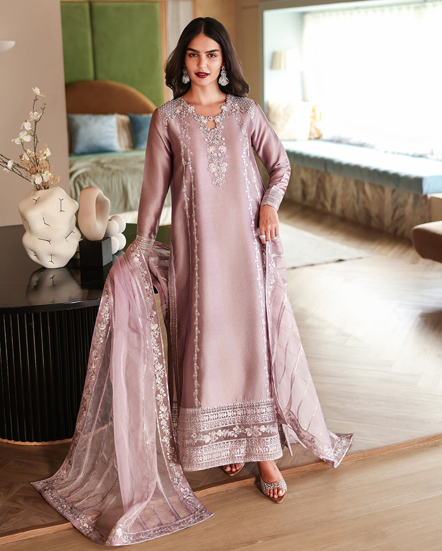 Buy MUSHQ | Zarminay 2026-Pret - "Meysa" Designer Dresses Is an exclusively available for online UK @lebaasonline. PAKISTANI WEDDING DRESSES ONLINE UK can be customized at Pakistani designer boutique in USA, UK, France, Dubai, Saudi, London. Get Pakistani & Indian velvet BRIDAL DRESSES ONLINE USA at Lebaasonline.